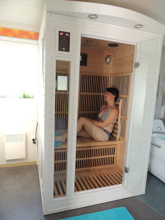 Camping L'Arada Parc 호텔 Sonzay 외부 사진